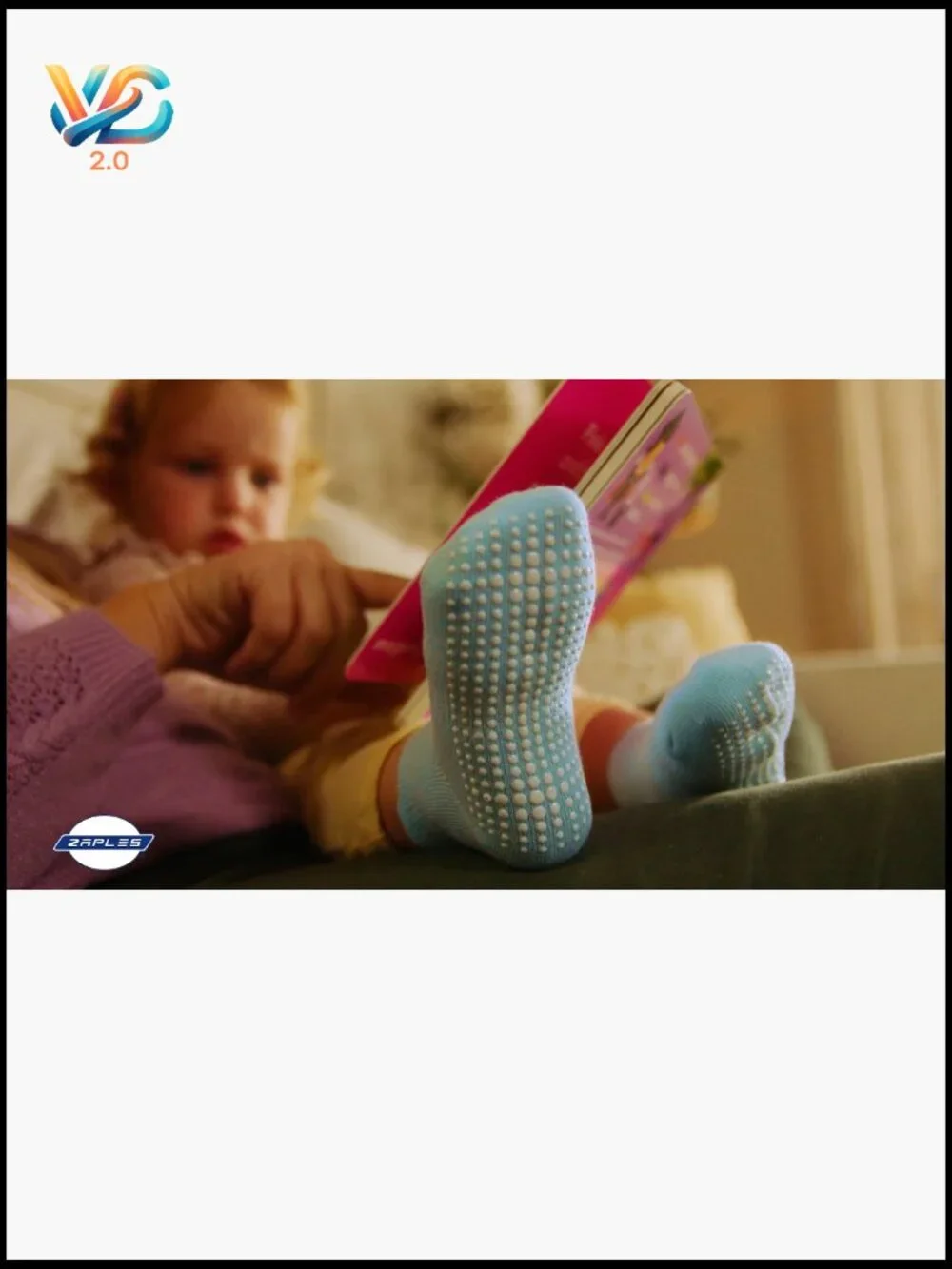Baby Non Slip Grip Ankle Socks with Non Skid Soles for Infants Toddlers Kids